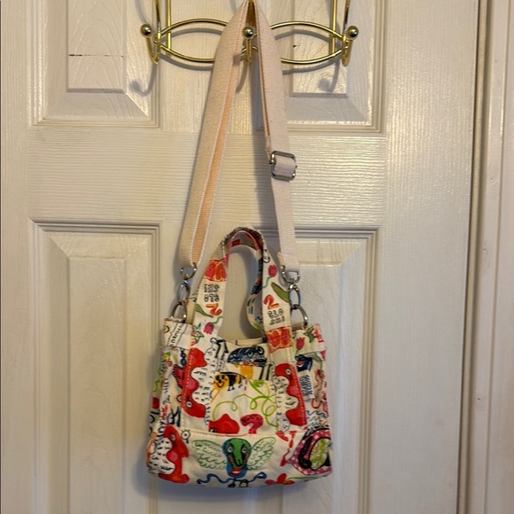 Urban Outfitters Colorful Graphic Mini Bag #161 - Picture 5 of 10